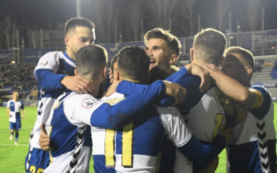 Alegria arlequinada després del primer gol | Críspulo Díaz